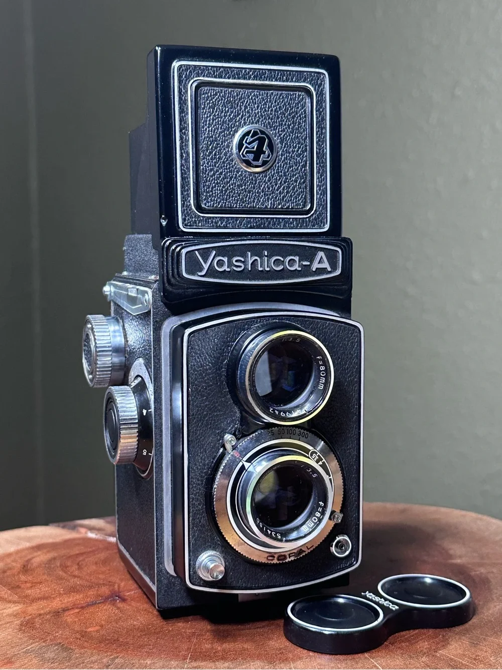 Yashica A TLR Medium Format Film Camera (1956) – Working